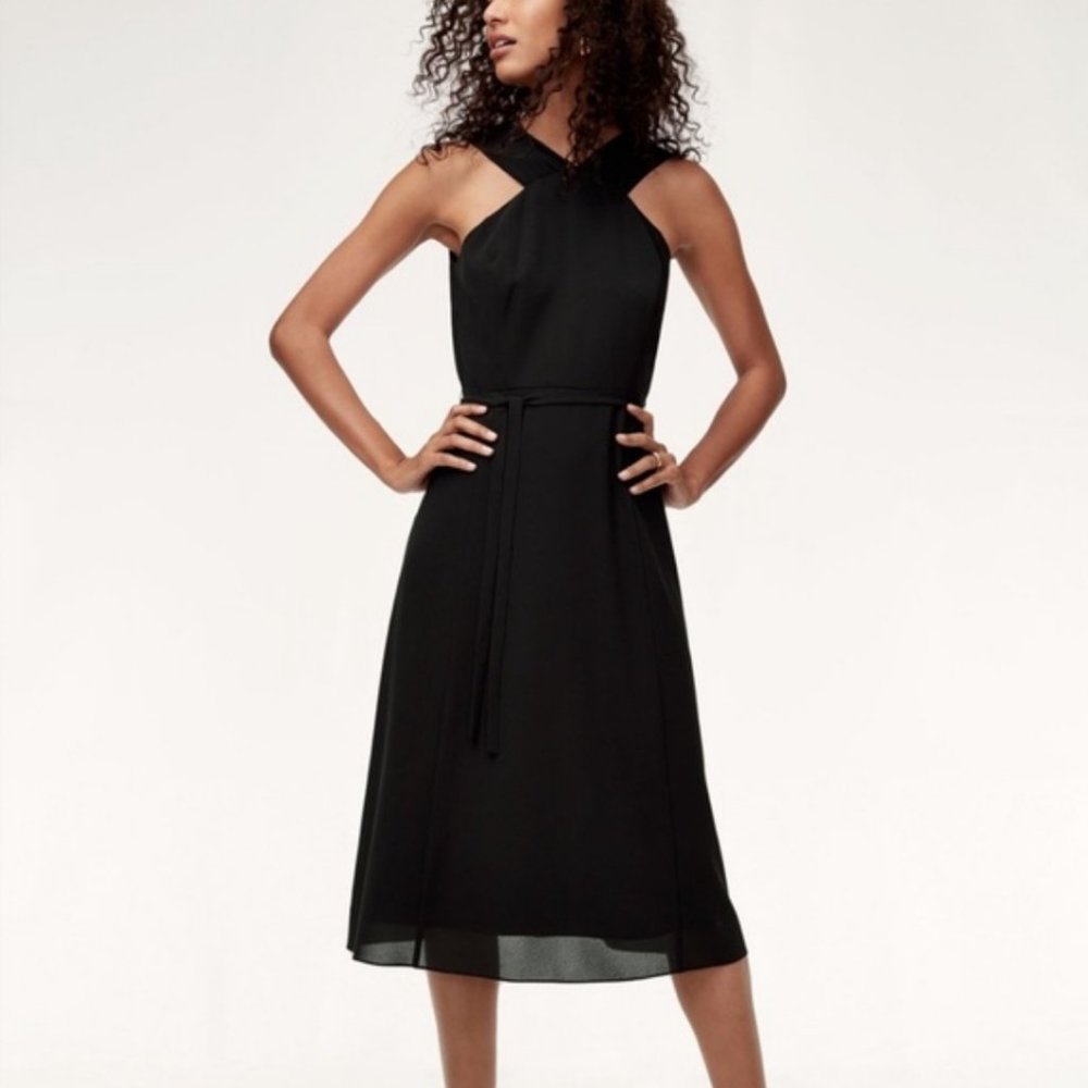 Aritzia Wilfred Aubert Dress Black Size 00